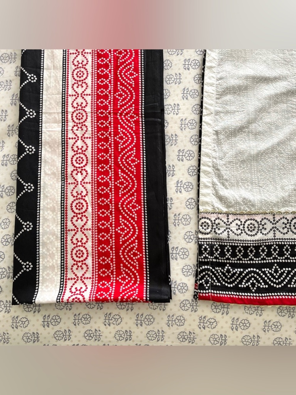 3pc Patterned Lawn Shalwar Kameez - Picture 7 of 12